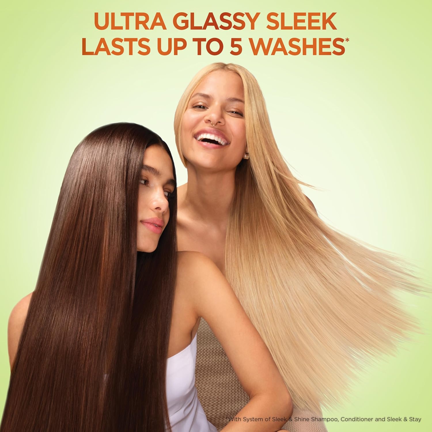 Garnier Fructis Sleek & Shine Kit – Housewarming Gift for Her, Travel-Size Frizz Control Bundle