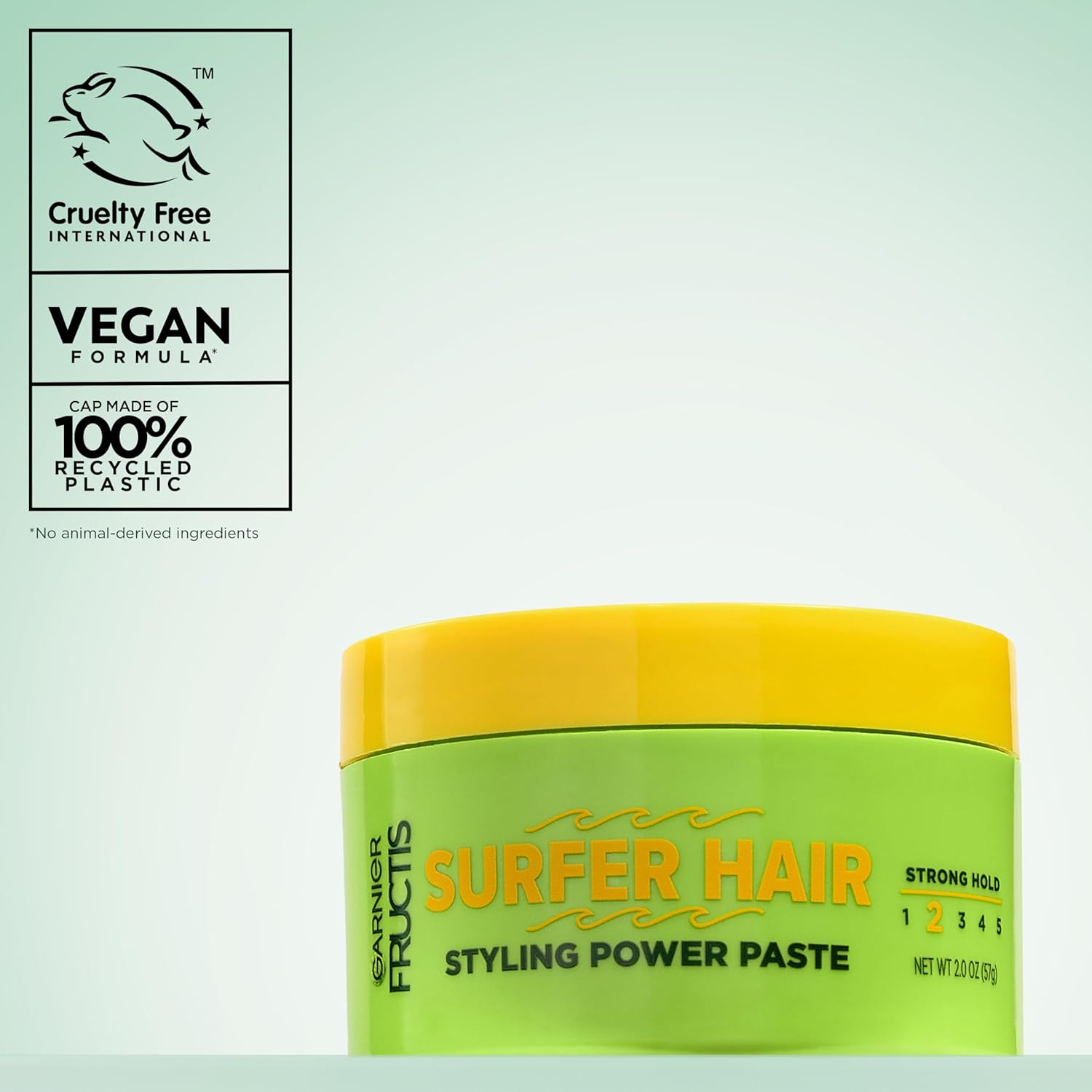 Garnier Fructis Surfer Hair Power Putty for Bath Time Wind-Down, Frizz-Smoothing Texture