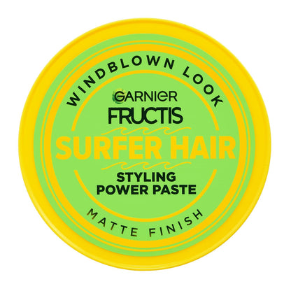 Garnier Fructis Surfer Hair Power Putty for Bath Time Wind-Down, Frizz-Smoothing Texture
