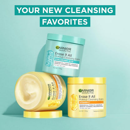 Garnier Hyaluronic Acid Cleansing Balm – Streamlined Daily Cleanser for Intentional Skincare Routines