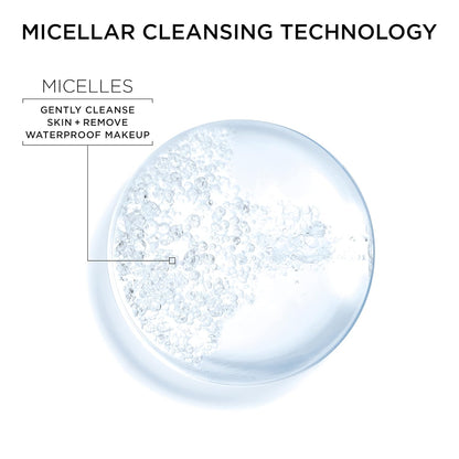 Garnier Micellar Cleansing Water Bundle – Fragrance-Free Cleanser for a Clean Sink-Counter Setup, 13.5 + 3.4 fl oz