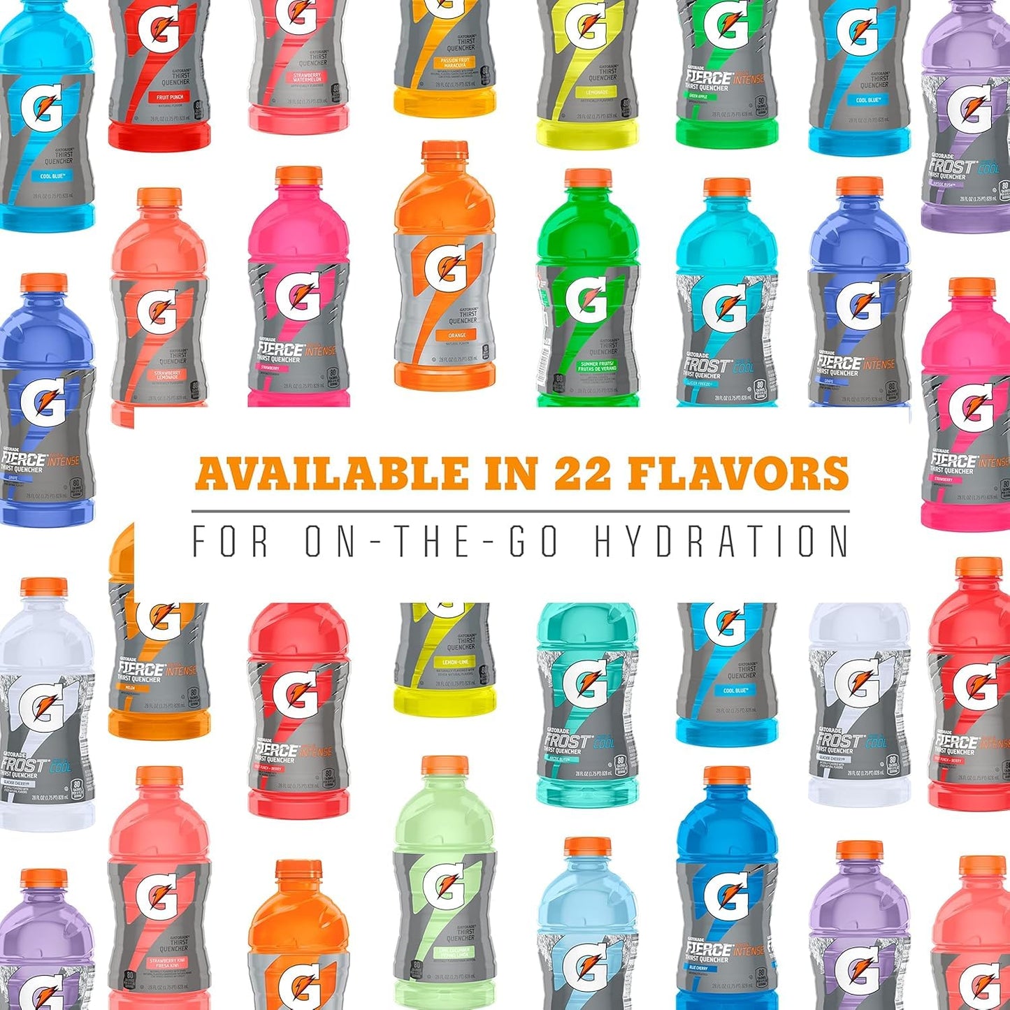 Gatorade Variety Pack – Hydration Support for Recovery, Sick Days, and Daily Wellness Routines