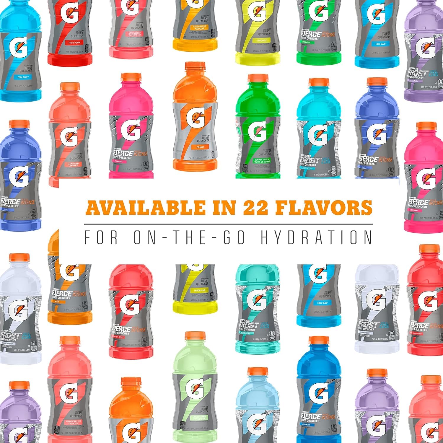 Gatorade Variety Pack – Hydration Support for Recovery, Sick Days, and Daily Wellness Routines