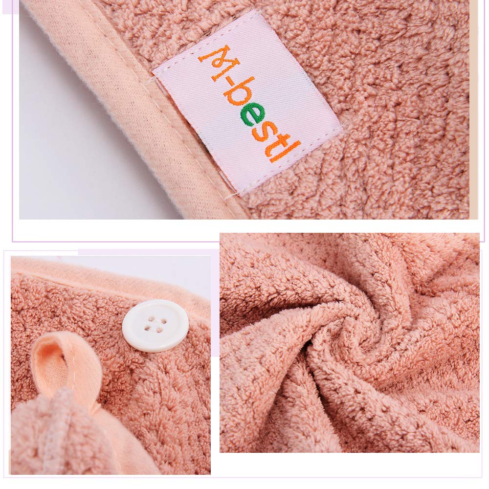 generous 25 x 65 cm (9.8 x 25.6 in) size suitable for long, thick, or curly hair