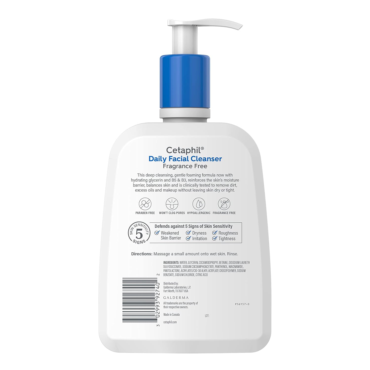 gentle foaming, soap free cleanser that deep cleans without stripping