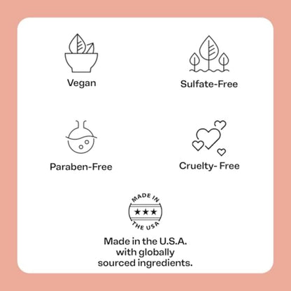 gentle, lightweight formula compatible with dry, oily, normal, combination, and sensitive skin