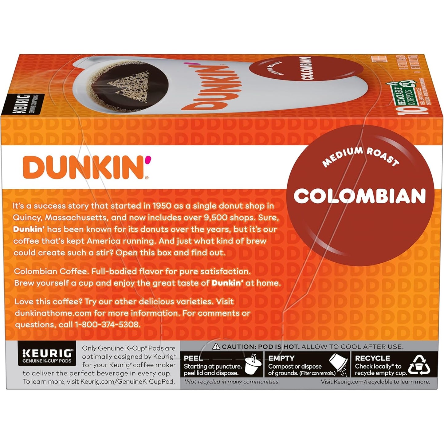 genuine keurig k-cup pod format for universal brewer compatibility