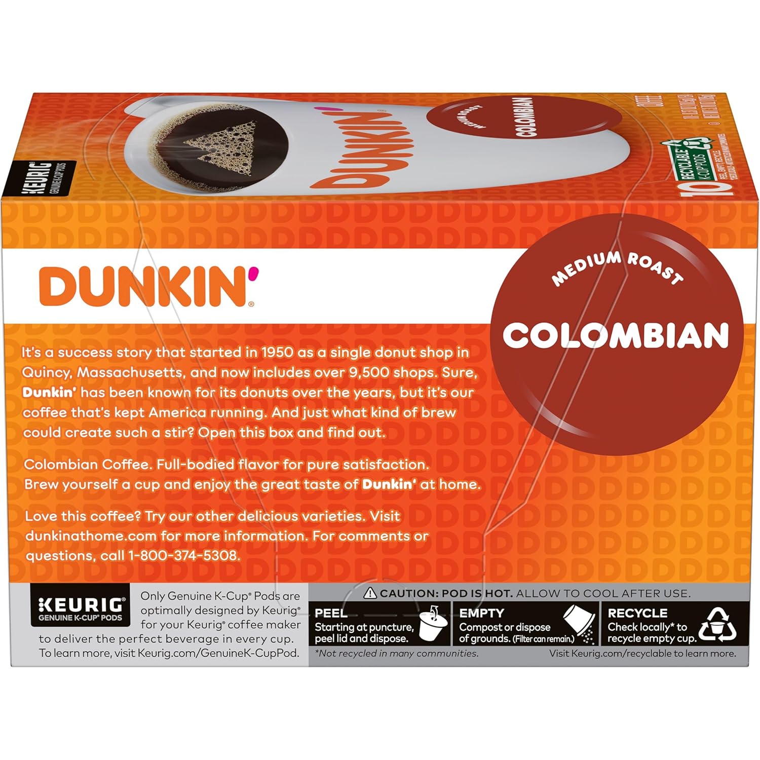 genuine keurig k-cup pod format for universal brewer compatibility