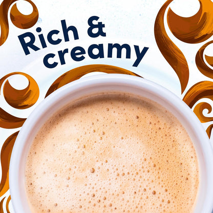 Gevalia Caramel Macchiato K-Cup Pods with Froth Packets – Calming After Dinner Coffee Dessert for Wind Down Rituals, 6 ct