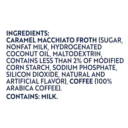 Gevalia Caramel Macchiato K-Cup Pods with Froth Packets – Calming After Dinner Coffee Dessert for Wind Down Rituals, 6 ct