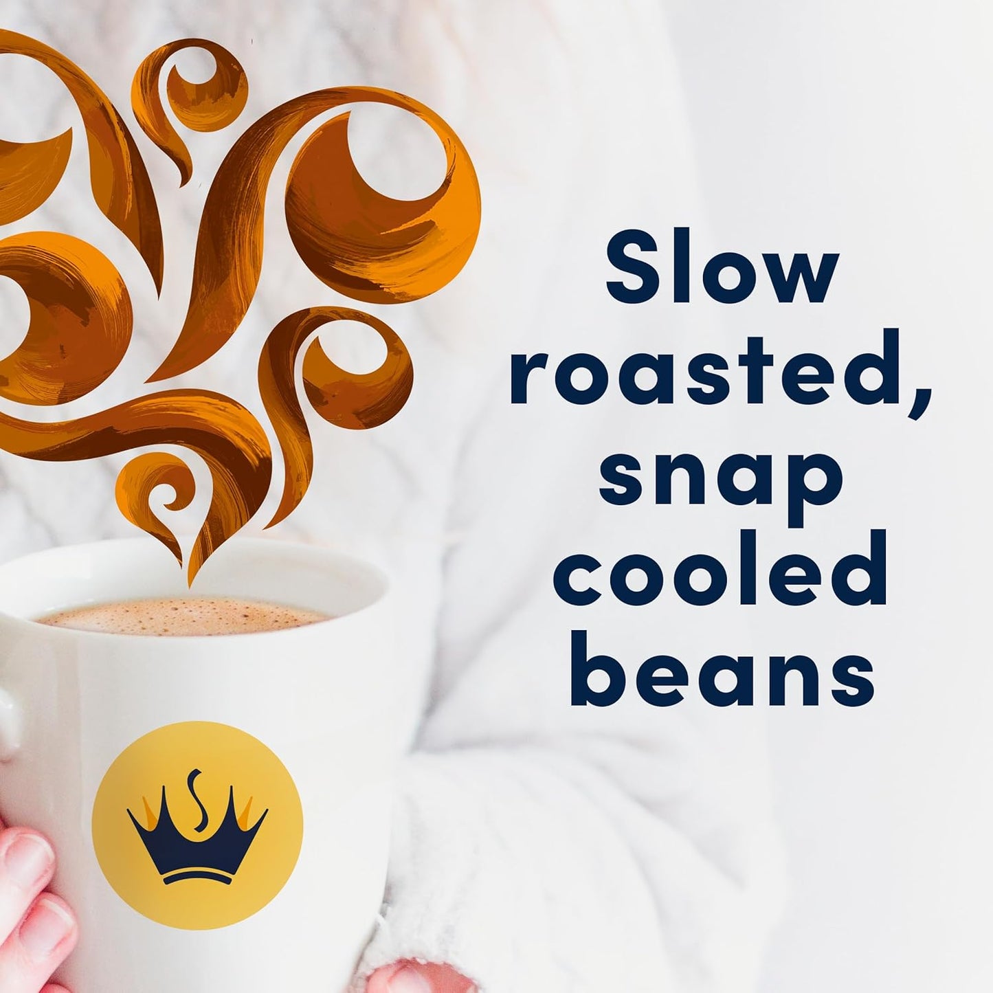 Gevalia Caramel Macchiato K-Cup Pods with Froth Packets – Calming After Dinner Coffee Dessert for Wind Down Rituals, 6 ct