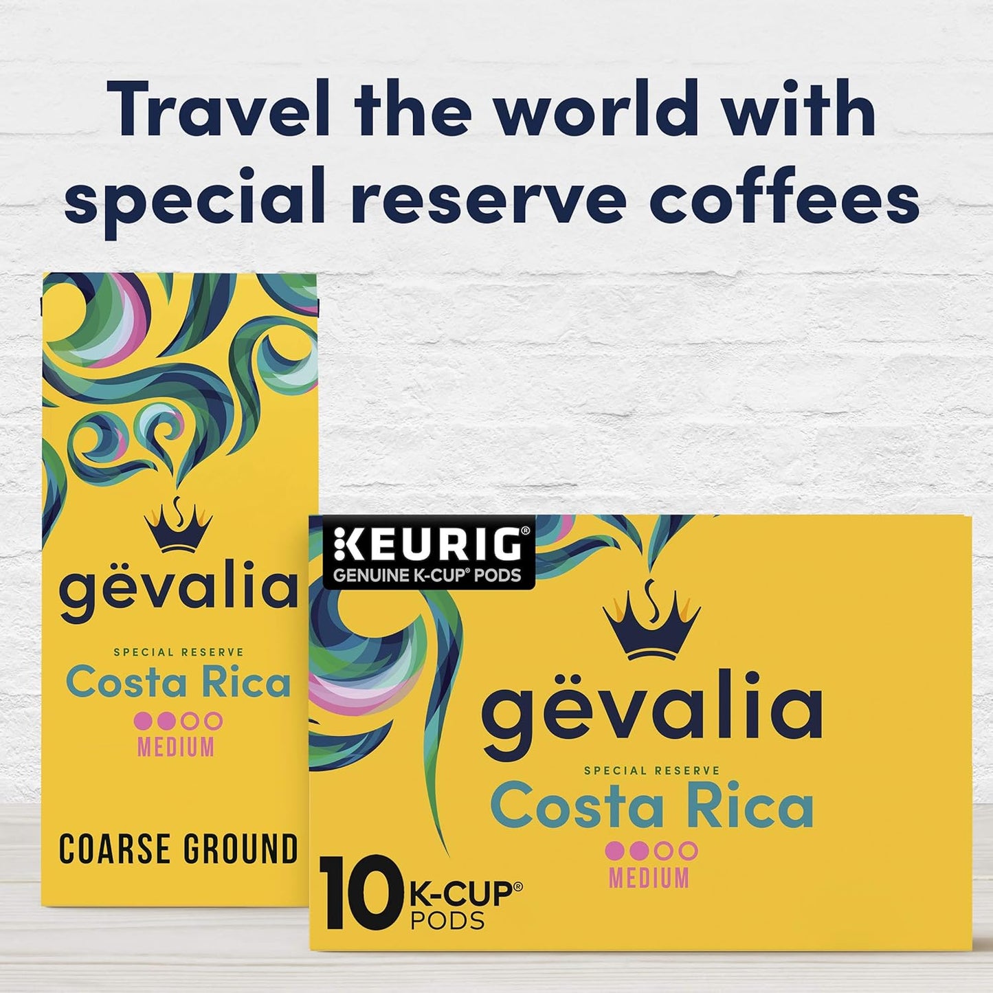 Gevalia Kaffe Special Reserve Costa Rica K-Cup Pods – Mindful Morning Ritual Coffee for Daily Self-Care Routines