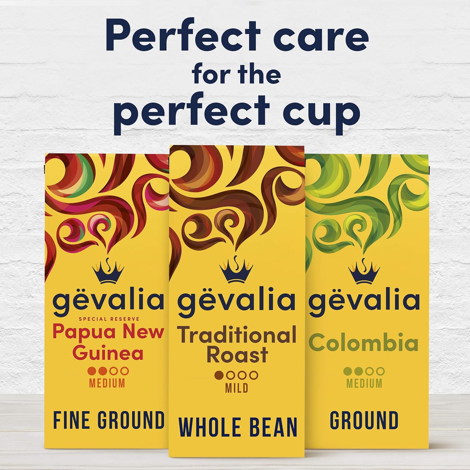 Gevalia Mild Roast Whole Bean Coffee – Simple Everyday Brew for the Intentional Kitchen, 12 oz Bag