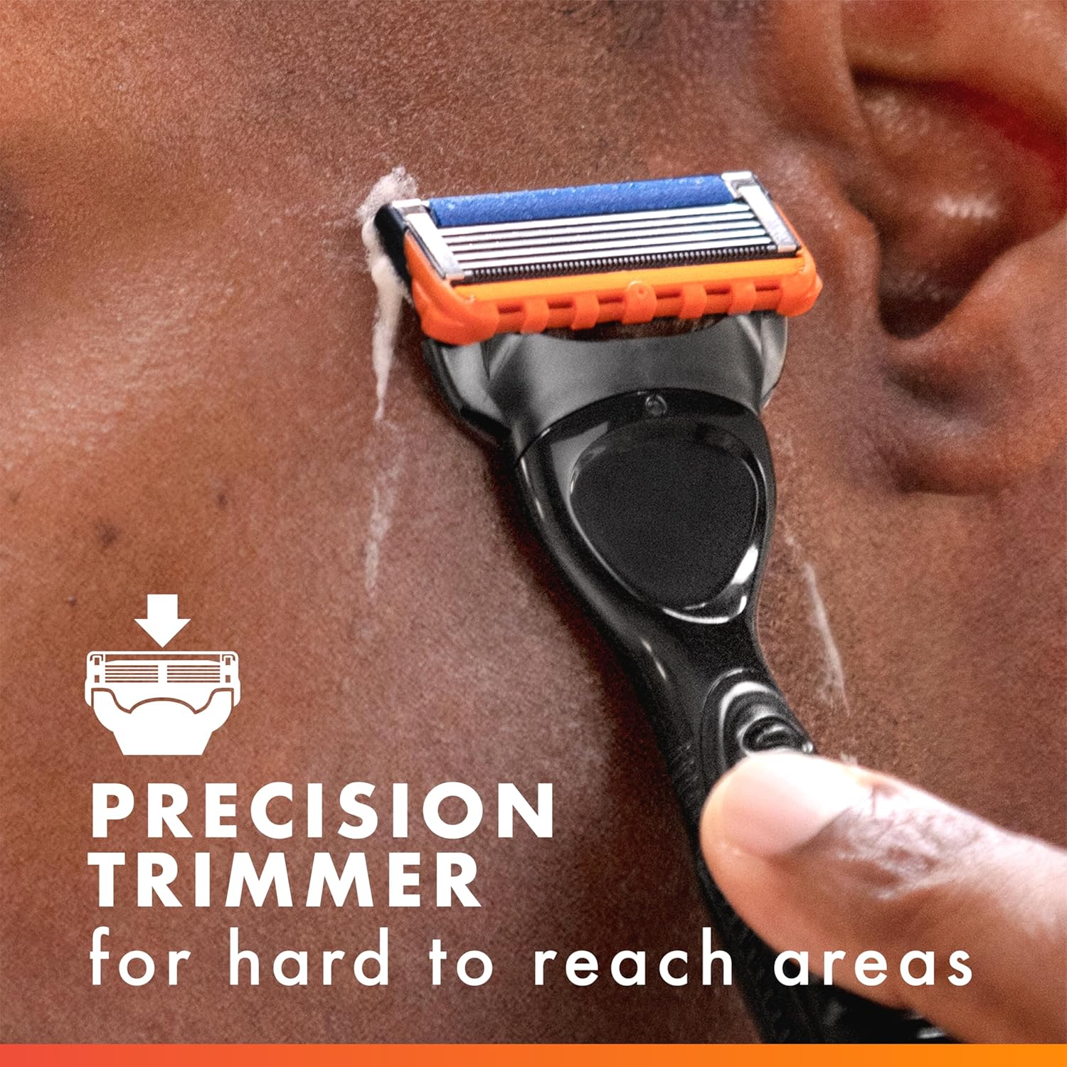 Gillette Fusion5 Power Razor for Men – Travel-Ready Battery Shaver for Hotel and Gym Bag Use