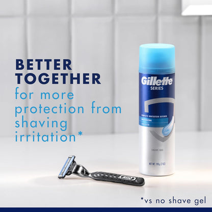 Gillette Mach3 Razor Blades for Men – Stocking Stuffer Grooming Gift, 10-Count Cartridge Refills
