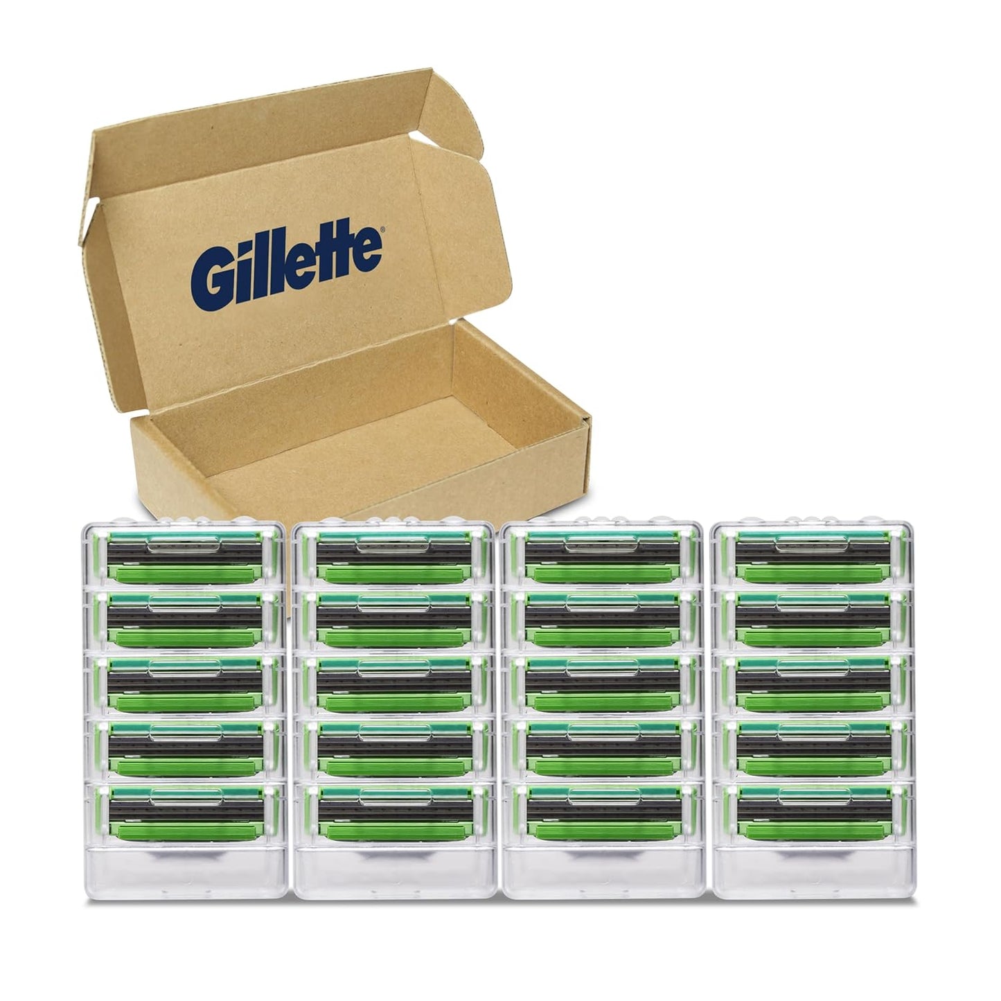 Gillette Mach3 Sensitive Cartridges 20 Pack – Soothing Post-Shave Routine for Irritation-Prone Skin, Master Bathroom