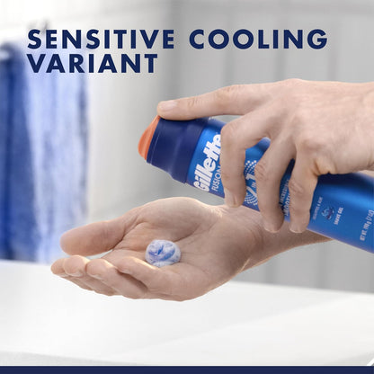Gillette PRO Shaving Gel – Practical Grooming Gift for Him, 7oz ProGlide Sensitive Skin