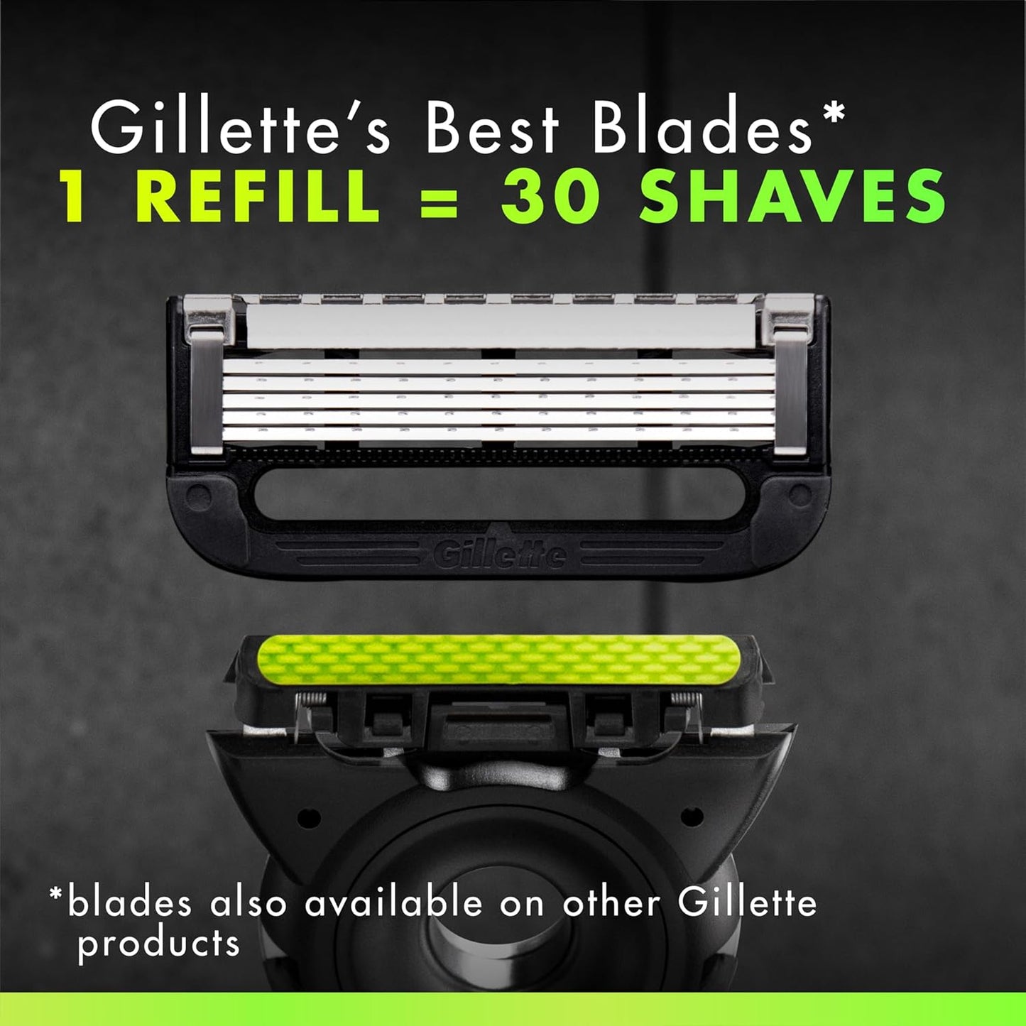 GilletteLabs Men's Shaving System with Built-In Exfoliation – Grooming Routine for Sensitive Skin Care