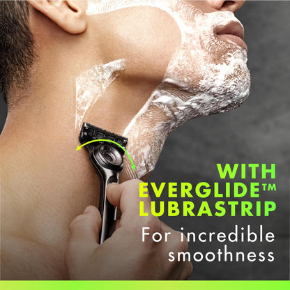 GilletteLabs Razor Blade Cartridges – Gentle, Irritation-Free Shave for Your Morning Wellness Practice