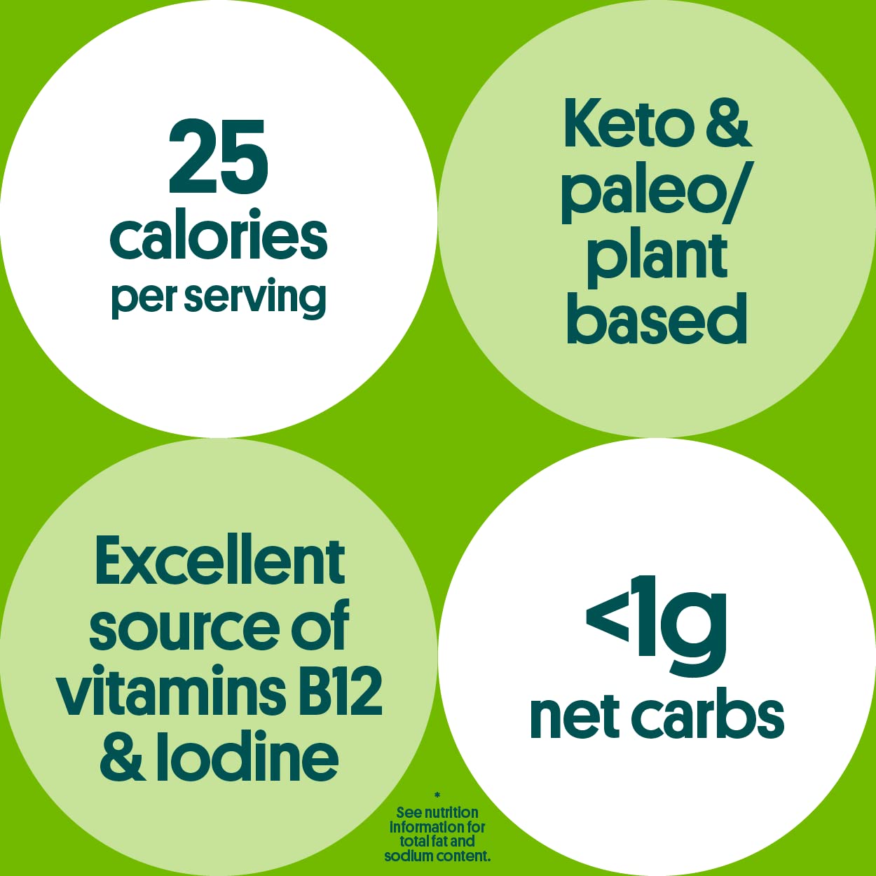 Gimme Seaweed Organic Roasted Seaweed Snacks for Clean Eating Pantry Keto Vegan Source of Omega-3 5 Count