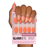 Glamnetic Press On Nails – Elegant At-Home Nail System for the Refined Vanity, 28 Designer-Inspired Colorways
