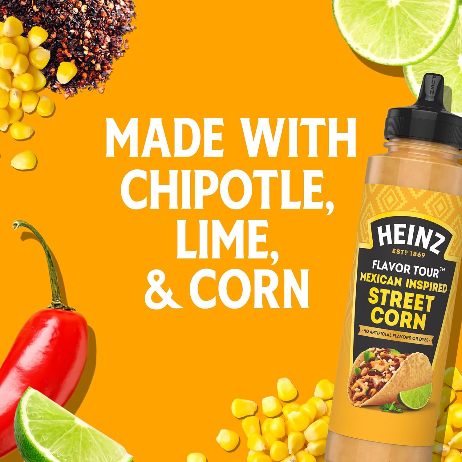 globally-inspired product within the heinz flavor tour line