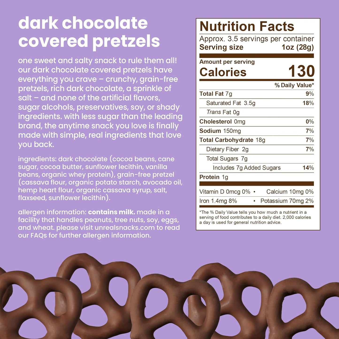 gluten-free pretzel core made in small batches