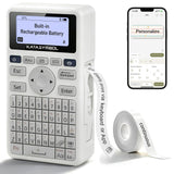 SUPVAN E11 Restrained Label Maker for Scandinavian Home Aesthetic, Uncluttered Bluetooth Thermal Printer for Calm Spaces