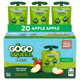 GoGo squeeZ Unsweetened Applesauce Pouches – Half Serving of Fruit for Balanced Family Snacking