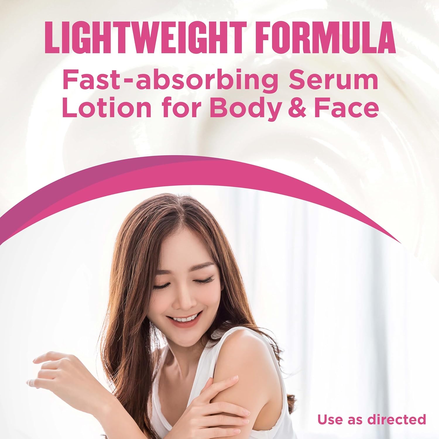 Gold Bond Plumping Collagen Serum Lotion – Premium Anti-Aging Gift-Ready Moisturizer for Face and Body, 72-Hour Hydration, 8 oz