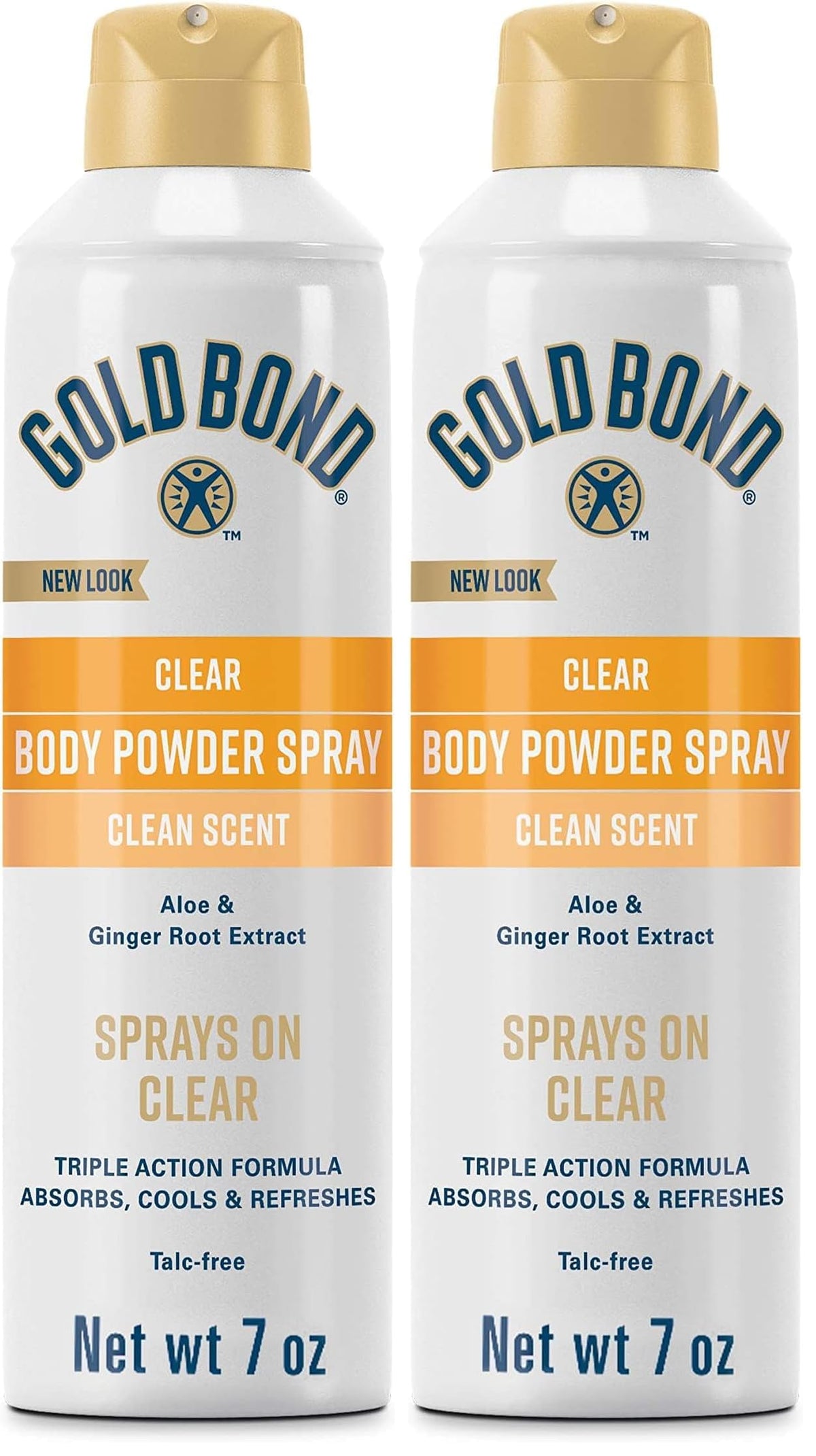 Gold Bond Triple Action Body Spray – Quiet Layer-Friendly Deodorant for Fragrance-Sensitive Workspaces, Unscented Finish for Productivity