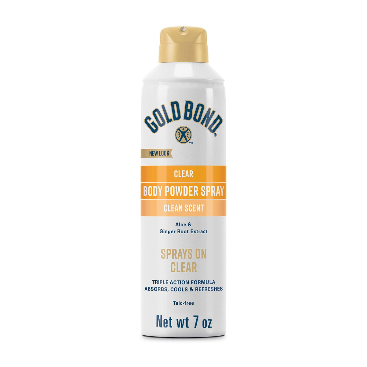 Gold Bond Triple Action Body Spray – Quiet Layer-Friendly Deodorant for Fragrance-Sensitive Workspaces, Unscented Finish for Productivity