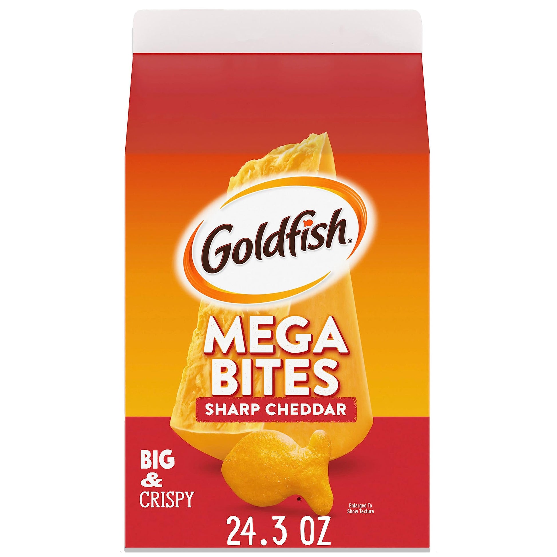 Goldfish Cheddar Cheese Crackers – Portable Snack for Hiking Backpacks, Road Trips, and Park Picnics, 27.3 oz Bulk Carton