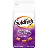 Goldfish Pretzel Crackers – Low-Calorie Crunch Snack for Office Desk and Gym Bag