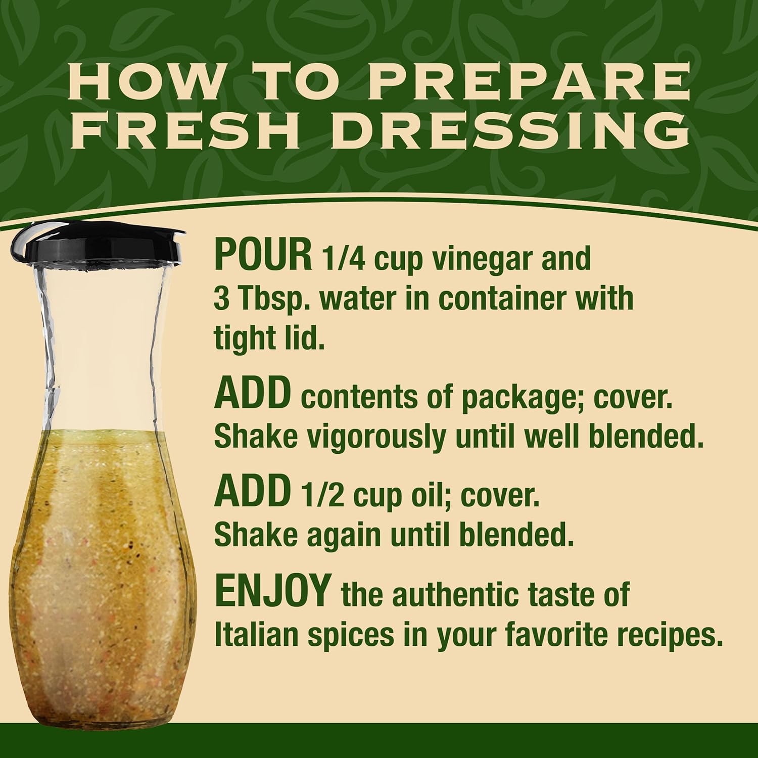 Good Seasons Zesty Italian Dressing Mix – Calorie-Conscious Pantry Staple for Light, Mindful Home Cooking