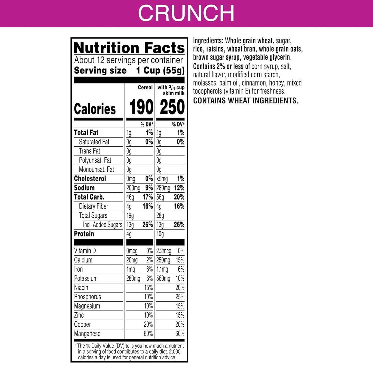 good source of dietary fiber