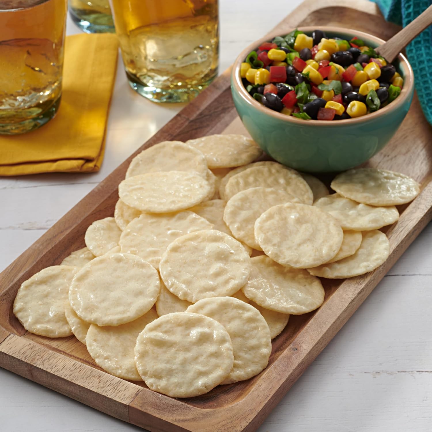 Good Thins Simply Salt Rice Snacks Gluten Free Crackers for Streamlined Pantry, Simply Salted Versatile Everyday Cracker