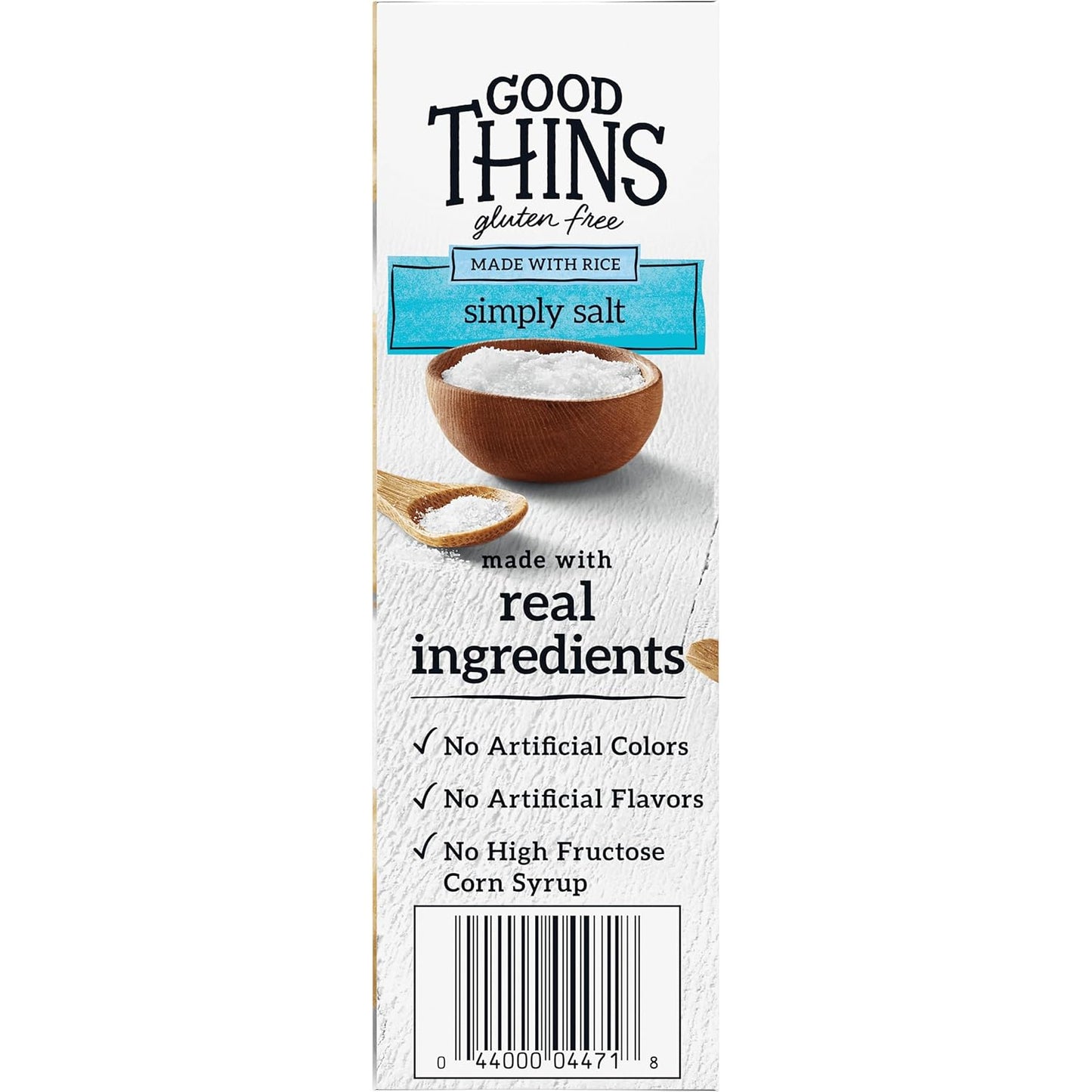 Good Thins Simply Salt Rice Snacks Gluten Free Crackers for Streamlined Pantry, Simply Salted Versatile Everyday Cracker
