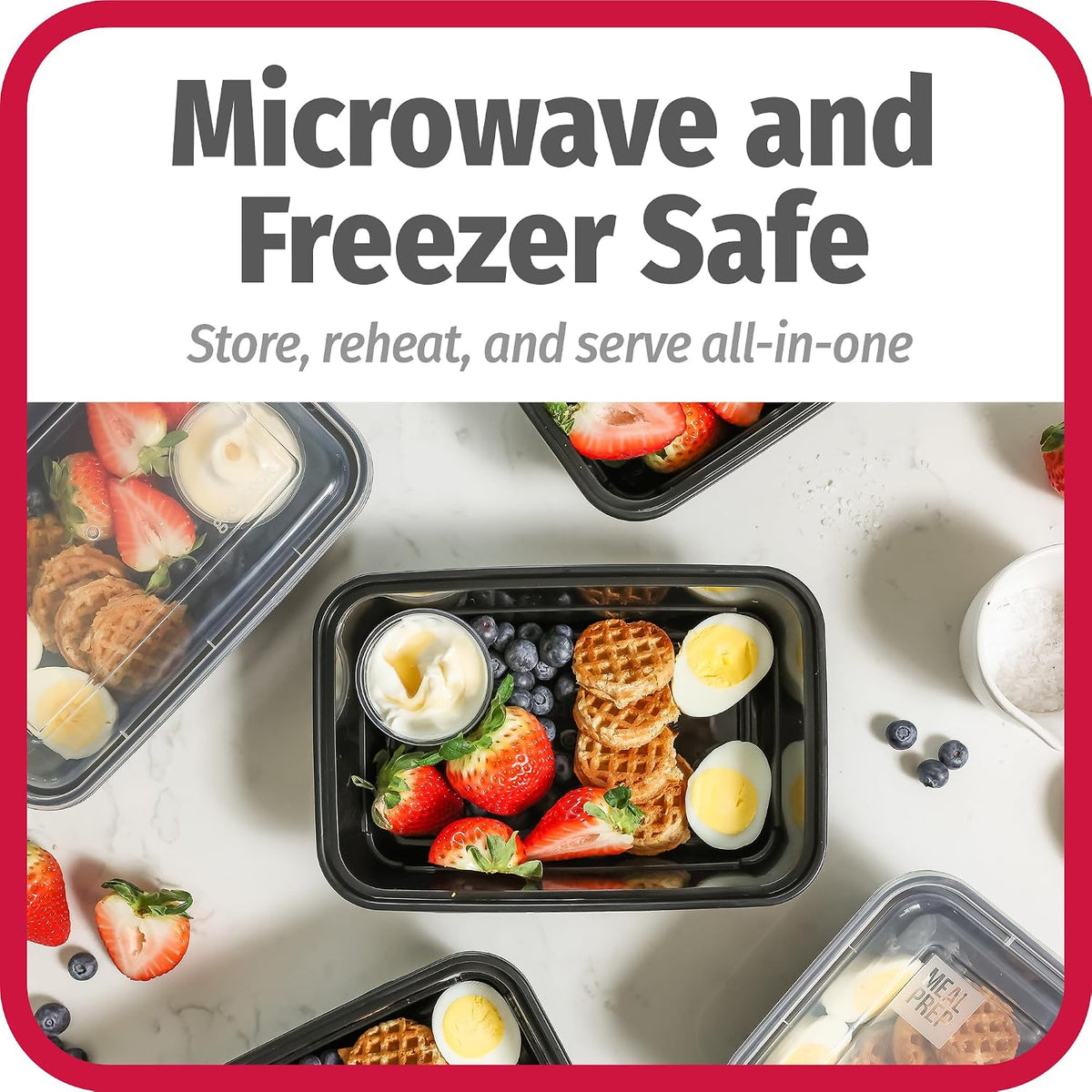 GoodCook Meal Prep Containers – Practical Housewarming Gift for New Homeowners