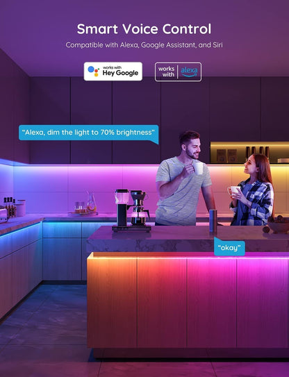 govee home app with community-shared diy effects and ai-created themes from photos