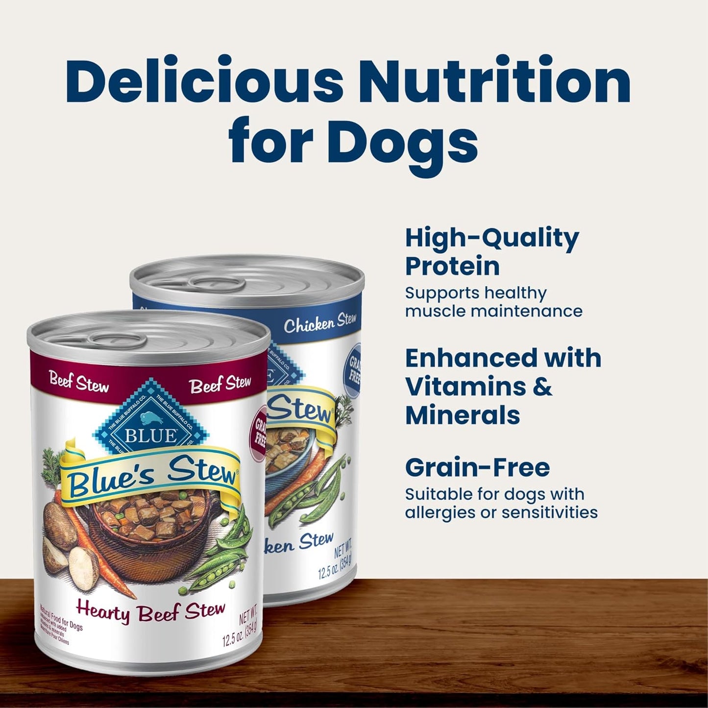 grain-free formula free of poultry by-product meals, corn, wheat, soy, and artificial preservatives