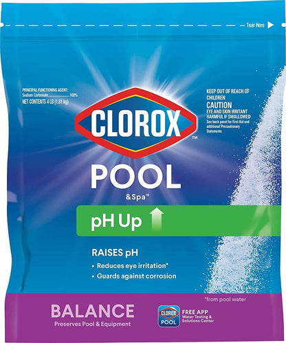 granular ph-increaser formula for fast dissolution in pool water