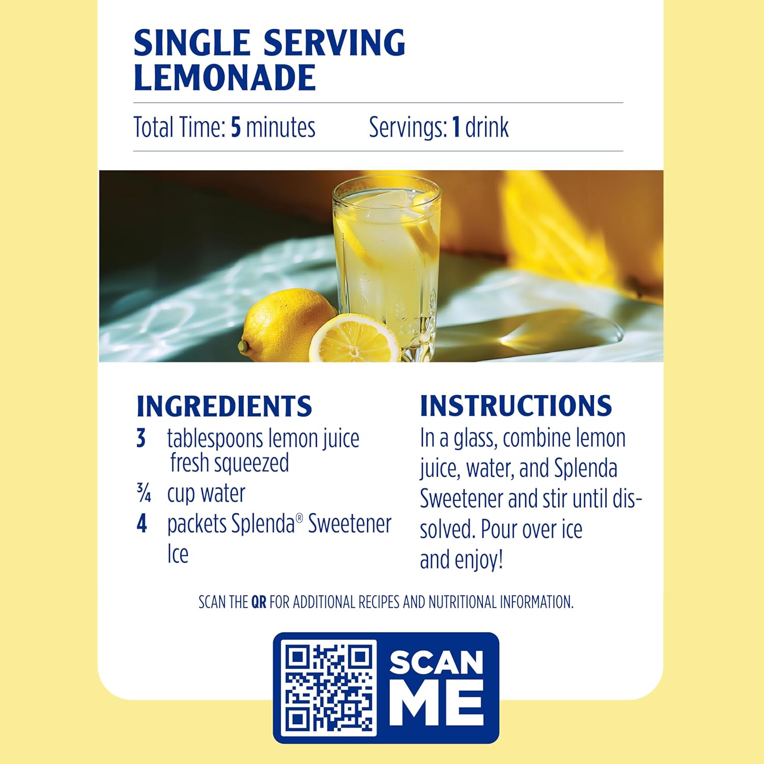 granulated form compatible with hot and cold beverages plus baking applications