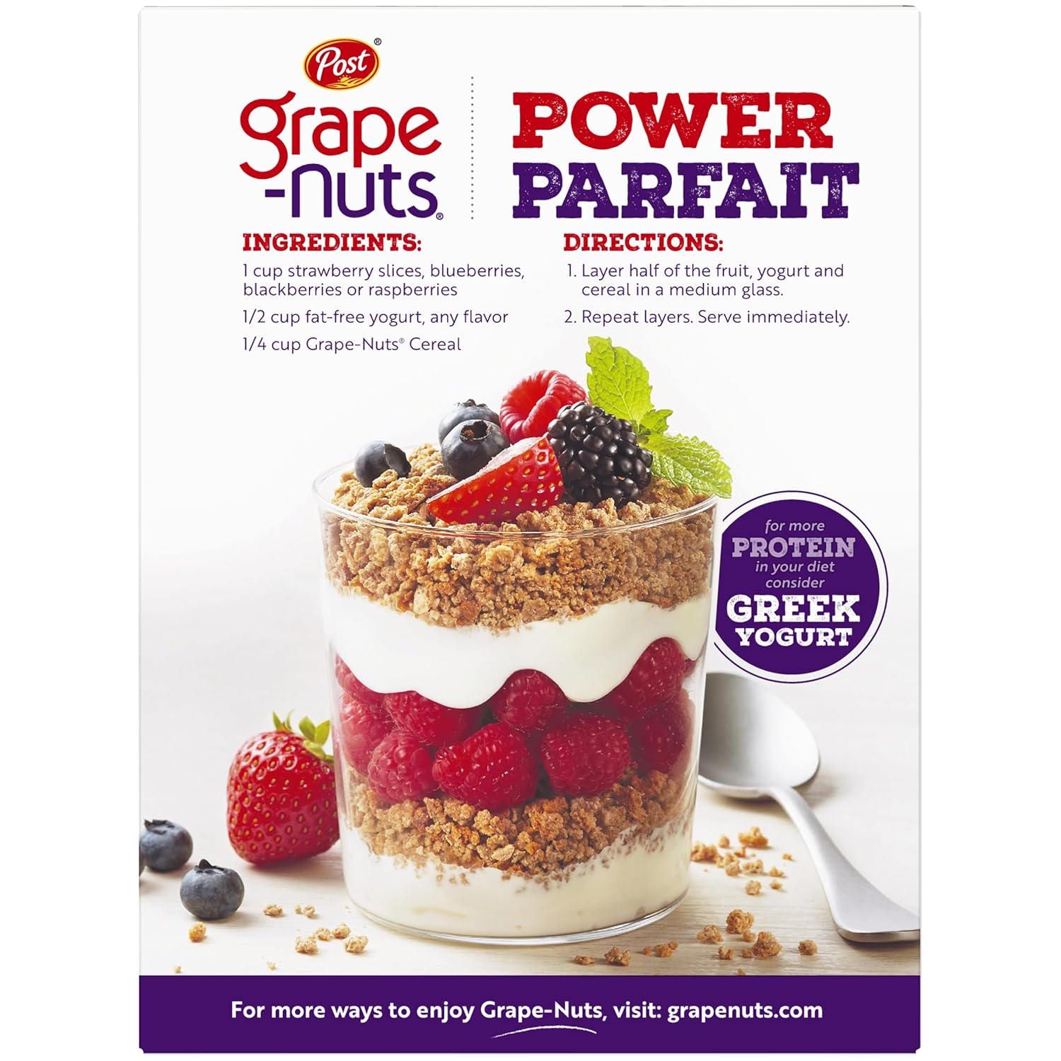 Grape-Nuts Original Breakfast Cereal – Nutritious Family Breakfast Bowl for the Breakfast Table, Whole Grain Cereal Kids and Adults Love
