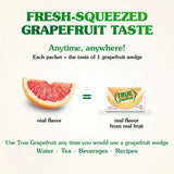 True Citrus Grapefruit Sachet Packets – Thoughtful Birthday Gift for Her, Stocking Stuffer Hydration Box, 32 Count