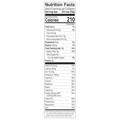 Great Grains Crunchy Pecans Cereal – Quick Whole Grain Breakfast for Busy Home Office Mornings