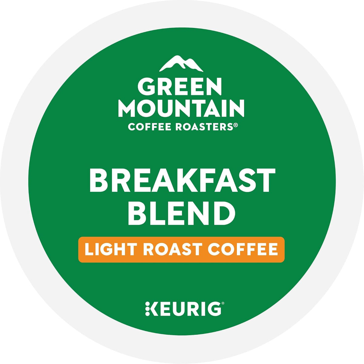 Green Mountain Coffee Roasters Breakfast Blend K-Cup Pods – Birthday Coffee Gift for Coffee Loving Friends, 96 Count