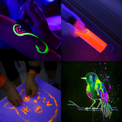 GREENIC USB Black Light Bar 1ft – Slim UV LED Strip with Black Finish for Clean Modern Home Lighting