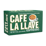 Cafe La Llave Dark Roast Cuban Espresso - Premium Ground Coffee for the Connoisseur's Home Coffee Bar