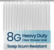 8g Peva - Clear - 72"W x 72"L (Pack of 1)